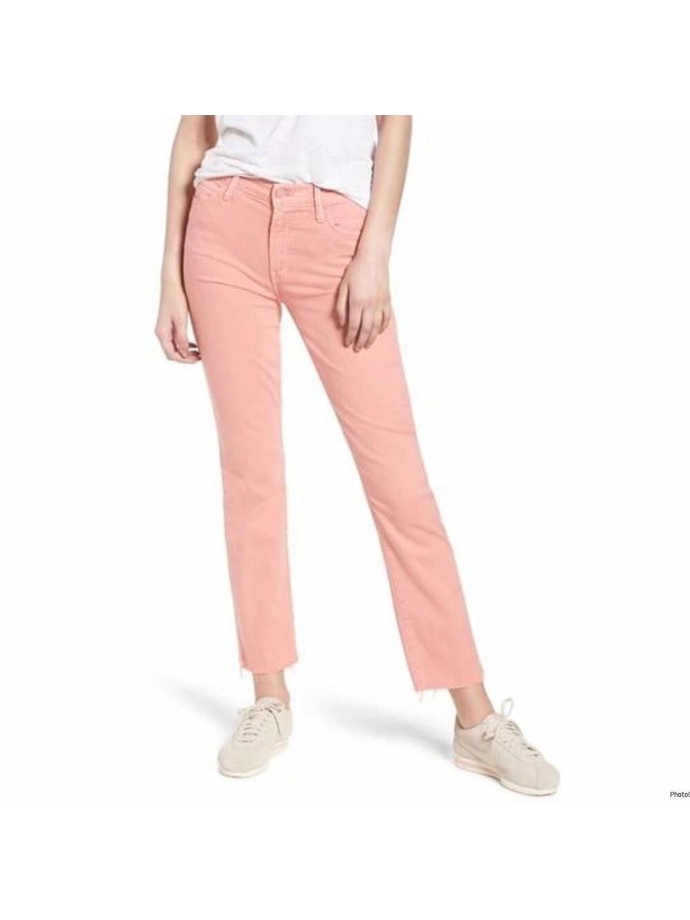 MOTHER The Rascal Ankle Snippet So Far Gone Dusty Pink Size 25